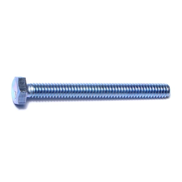 Midwest Fastener 1/4"-20 Hex Head Tap Bolt, Zinc Plated Steel, 2-1/2 in L, 15 PK 63303 - main